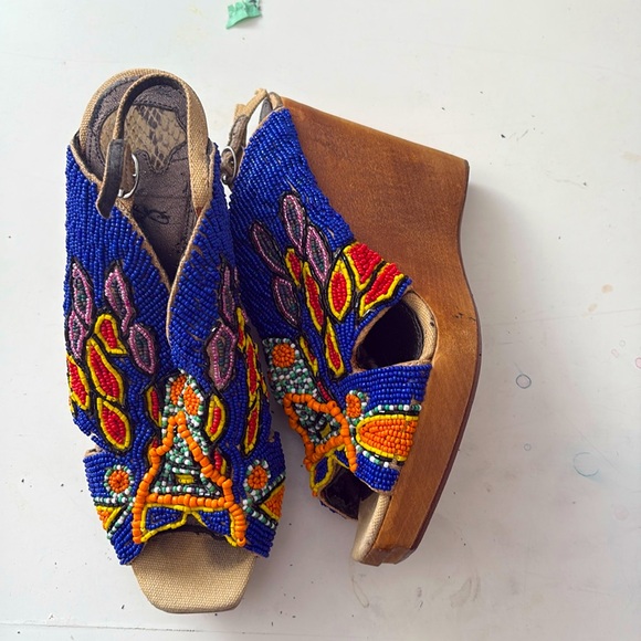 Sam Edelman Shoes - Beautiful Mexican style wedges